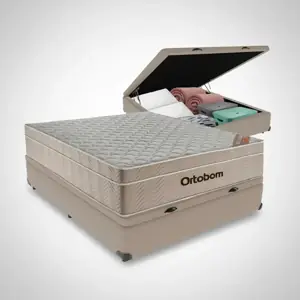 Cama box baú casal Ortobom