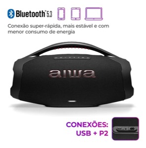 Caixa de som AIWA 200W